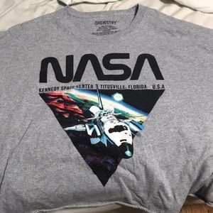NASA plus sized crop top